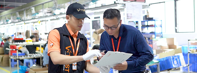 V-Trust Usługi inspekcyjne w Azji. Audyt fabryki, kontrola jakości, nadzór załadunku kontenera