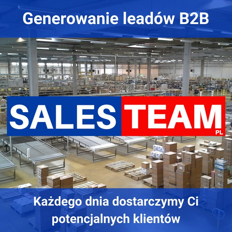 Sales Team generowanie leadów B2B