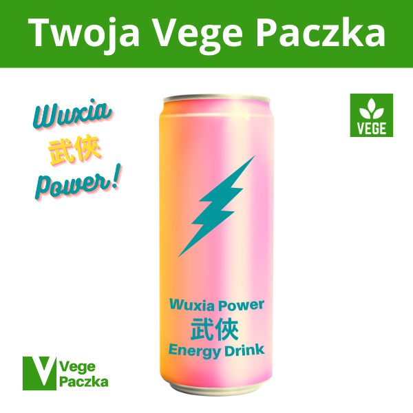 Wuxia Power Energy Drink. Roślinny napój energetyczny